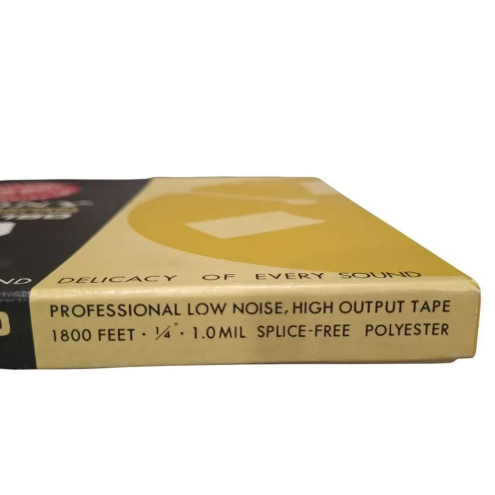 Sony SLH-180 Professional Recording Tape Vintage Low Noise High Output Polyester